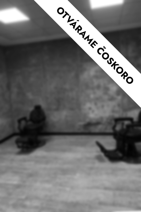 Interiér barbershopu